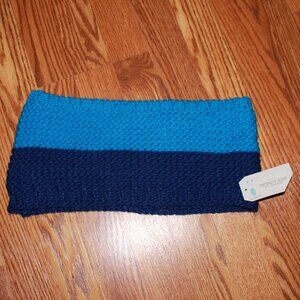 Accessory Depot Crochet Two-Tone Infinity Scarf